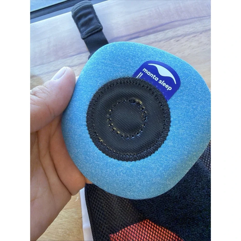 Manta Sleep Eye Mask & Manta Sleep Cool Eye Cups for Travel/ Headache Relief